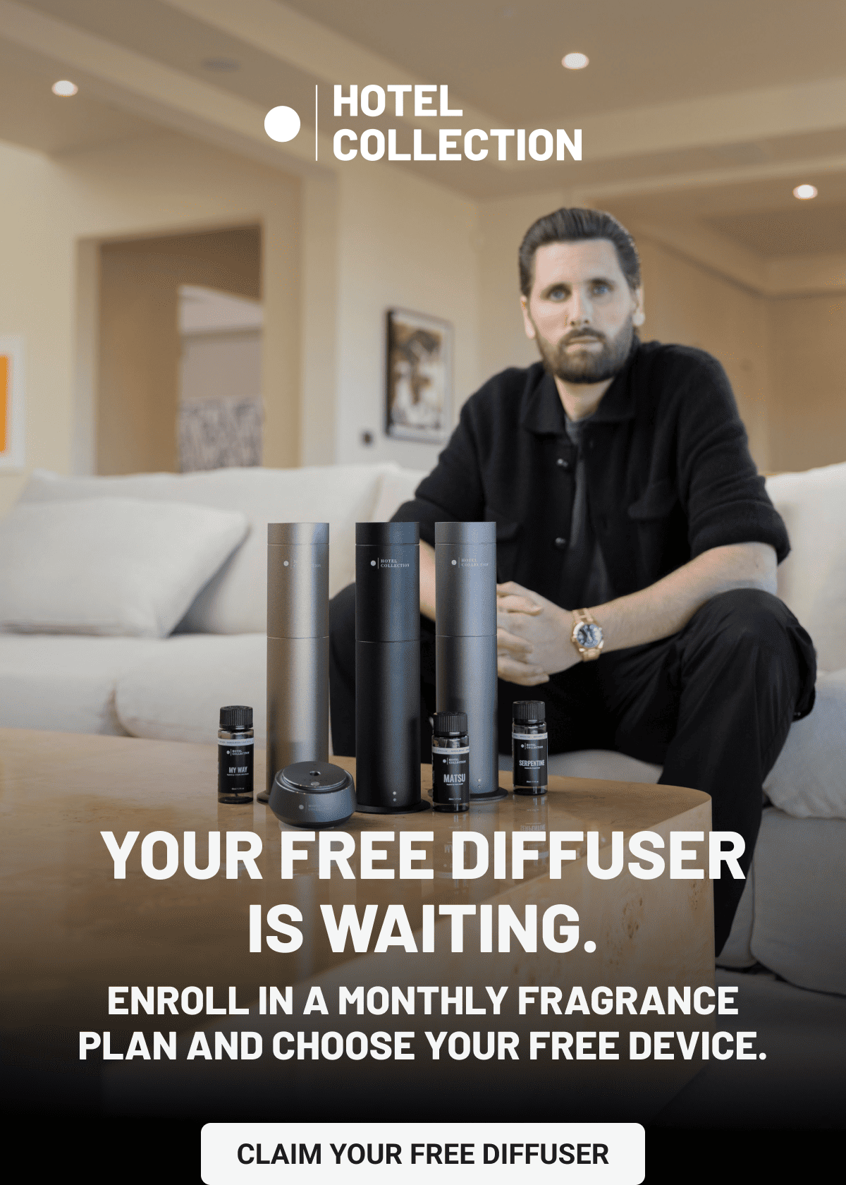 Your Free Diffuser Is Waiting. Enroll in a monthly fragrance plan and choose your free device.