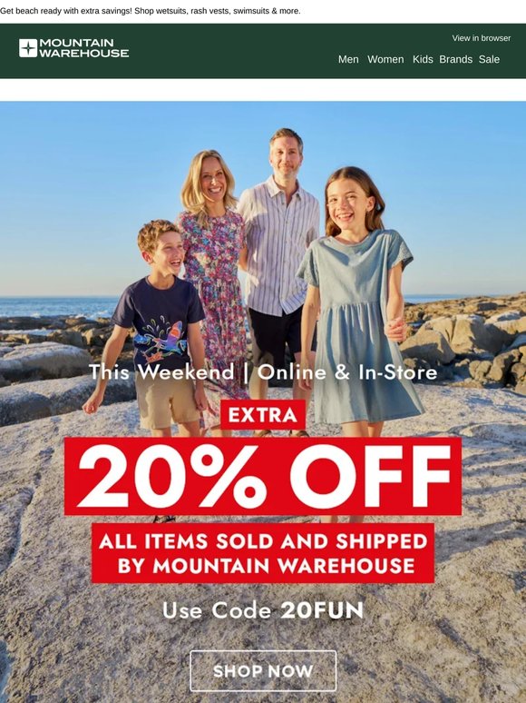 Extra 20% Off | Limited Time