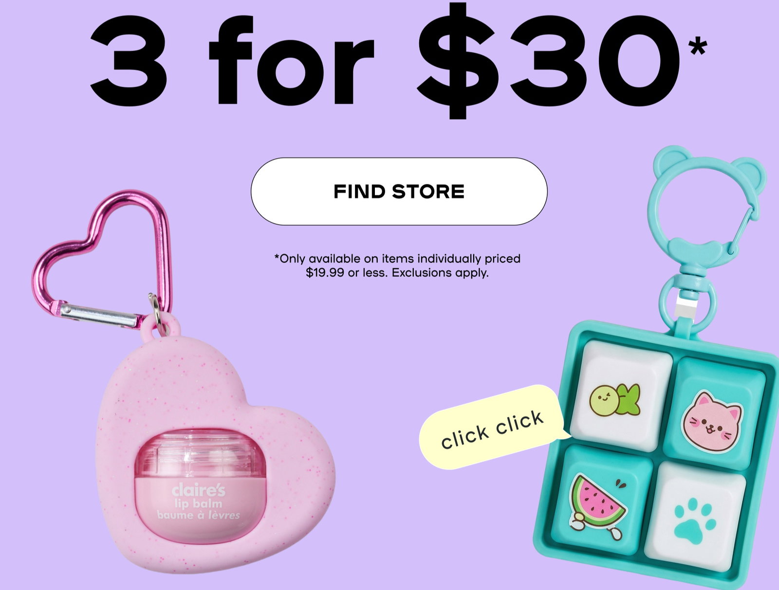 Find store: