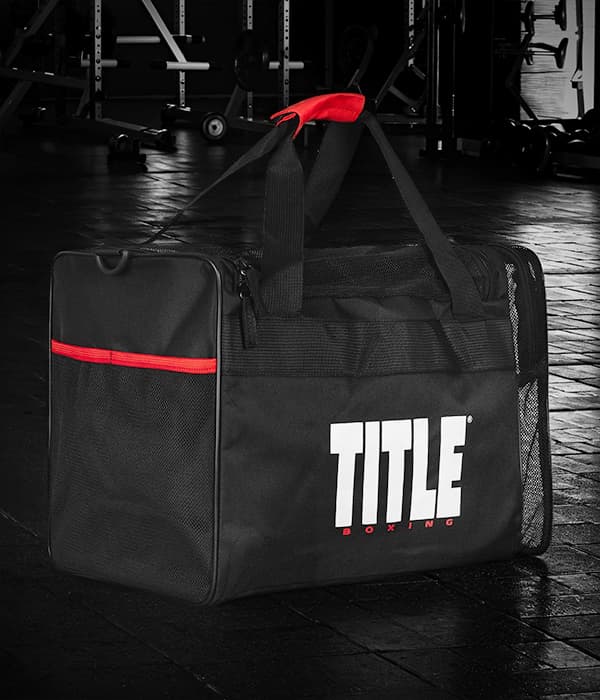 SHOP TITLE BOXING VENTILATED SPORT BAG