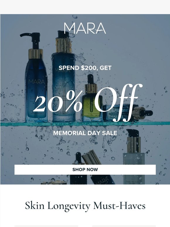 20% Off Inside