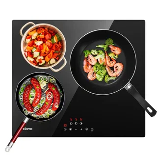 Ciarra Placa de Inducción Integrada 3 Zonas 6100W CBBIH3-OW