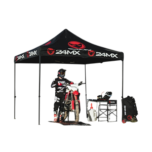24MX Easy-Up Depåtält Svart