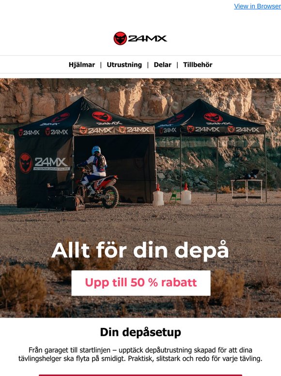 Allt som din depå behöver