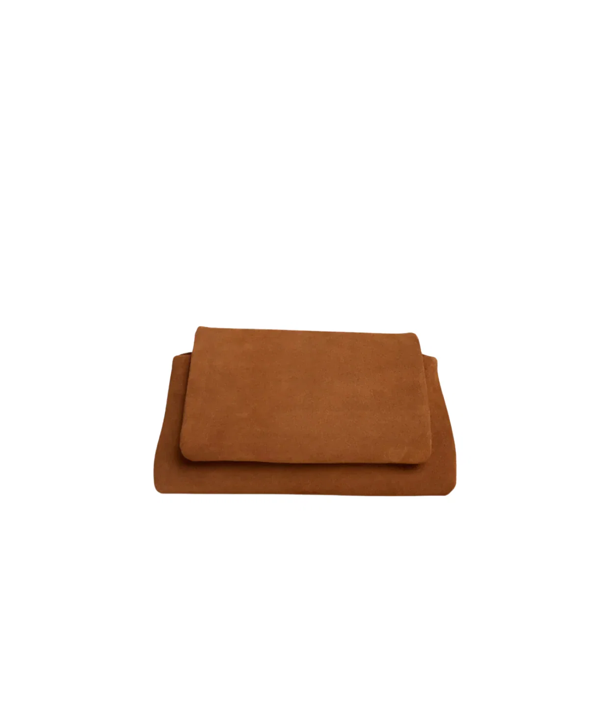 Image of Celeste Clutch Crossbody Bag in Cognac