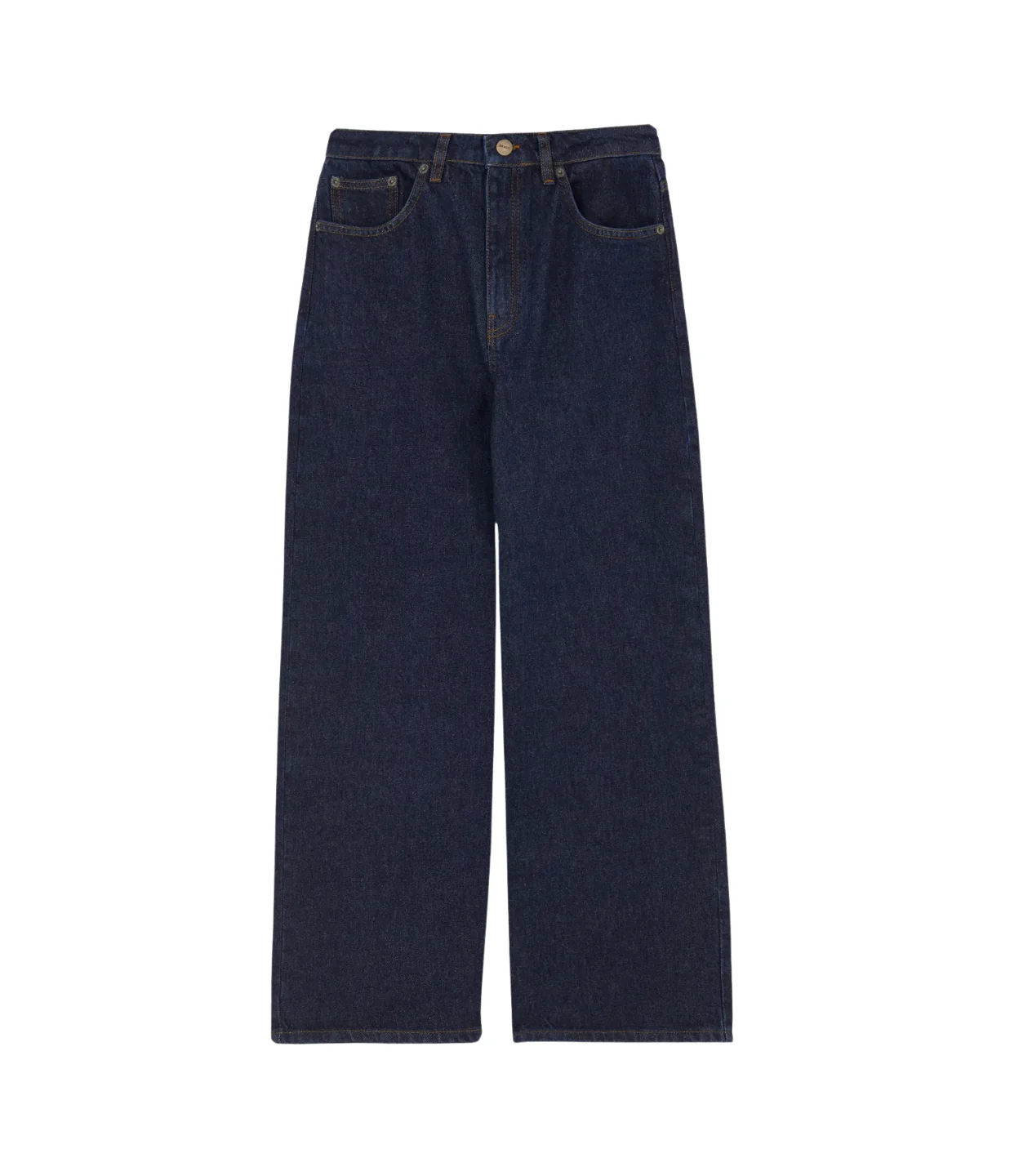 Image of Willow Wide Jeans in Indigo Blue