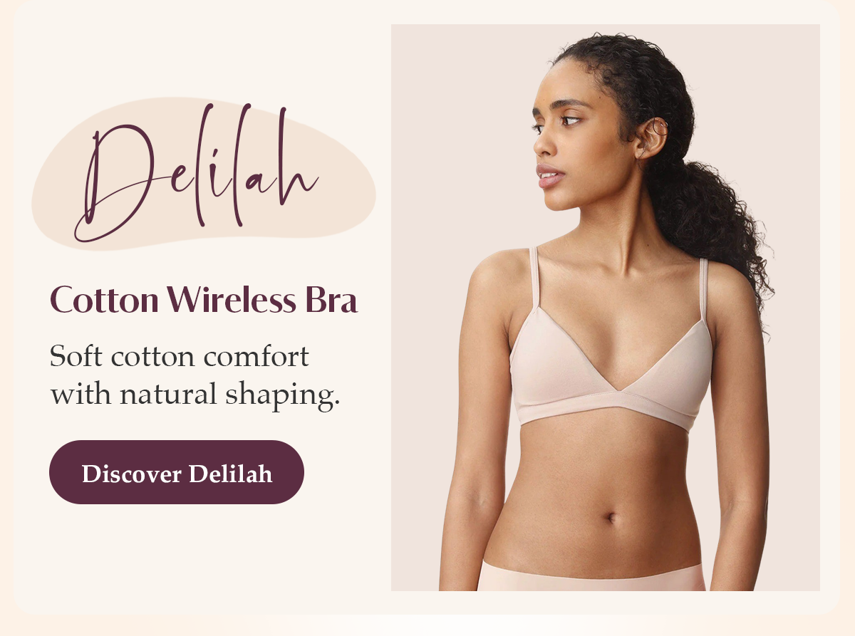 Delilah Cotton Wireless Bra