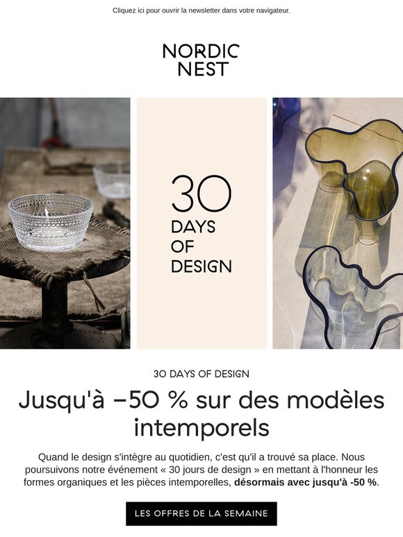 30 Days of Design – savoir-faire, patrimoine et tradition