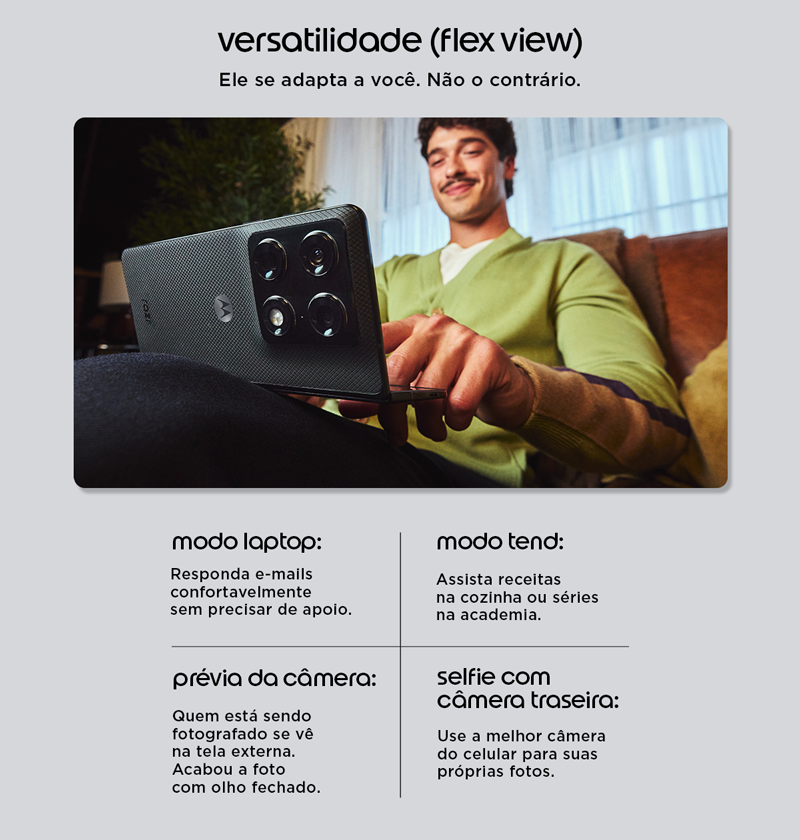 Versatilidade (flex view)