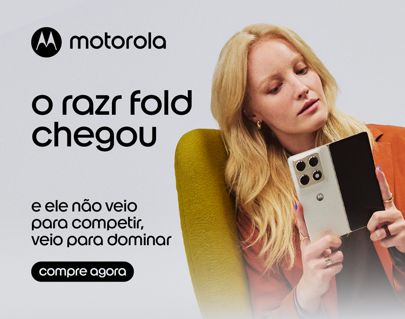 o razr fold chegou