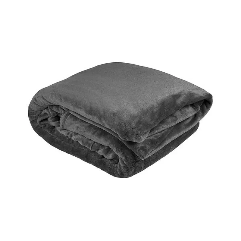 Bambury Ultraplush Blanket - Charcoal
