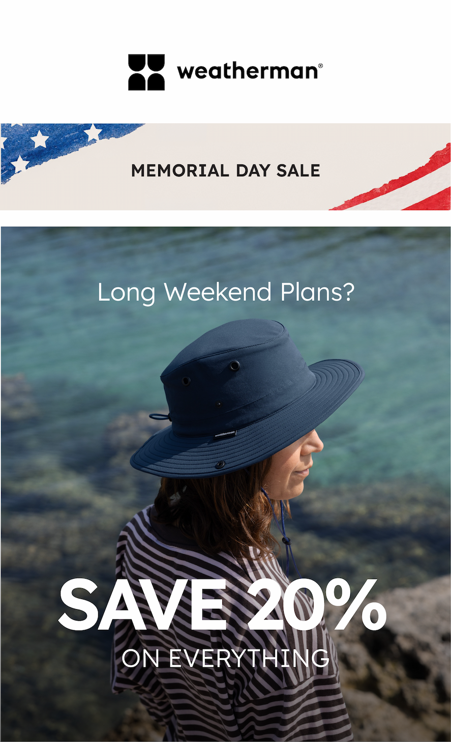 Memorial Day Sale: 20% OFF EVERYTHING