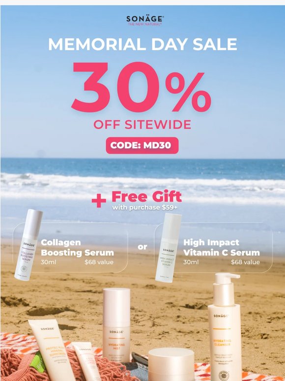 Memorial Day Deal Starts NOW!