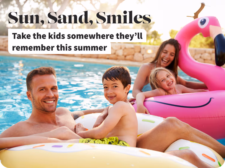 Sun, sand, smiles