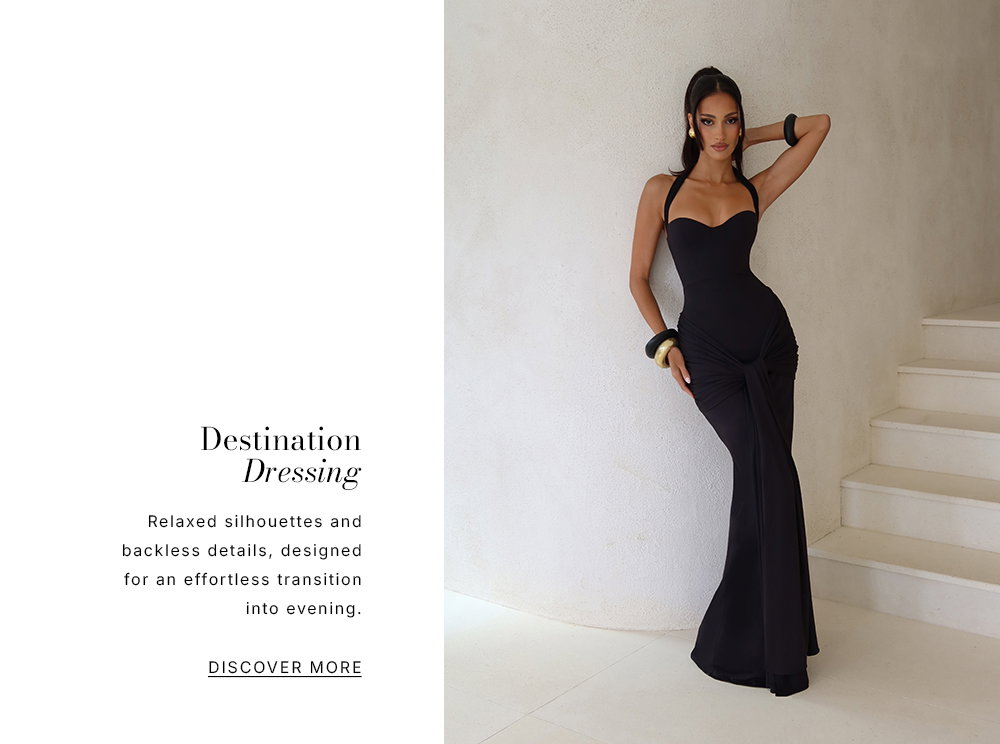 Gia Maxi Dress - Black