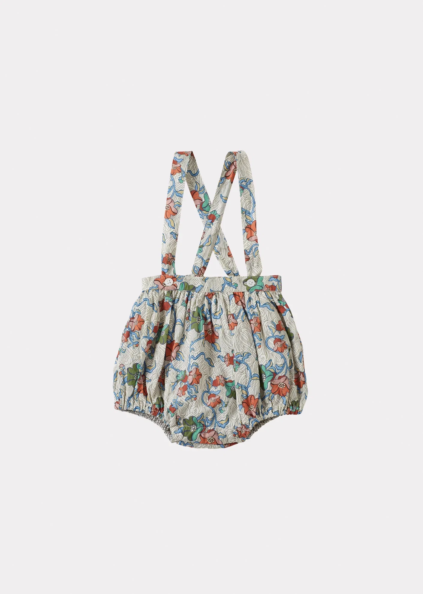 Image of MUSA BABY ROMPER - LIBERTY JUDY JANE PRINT