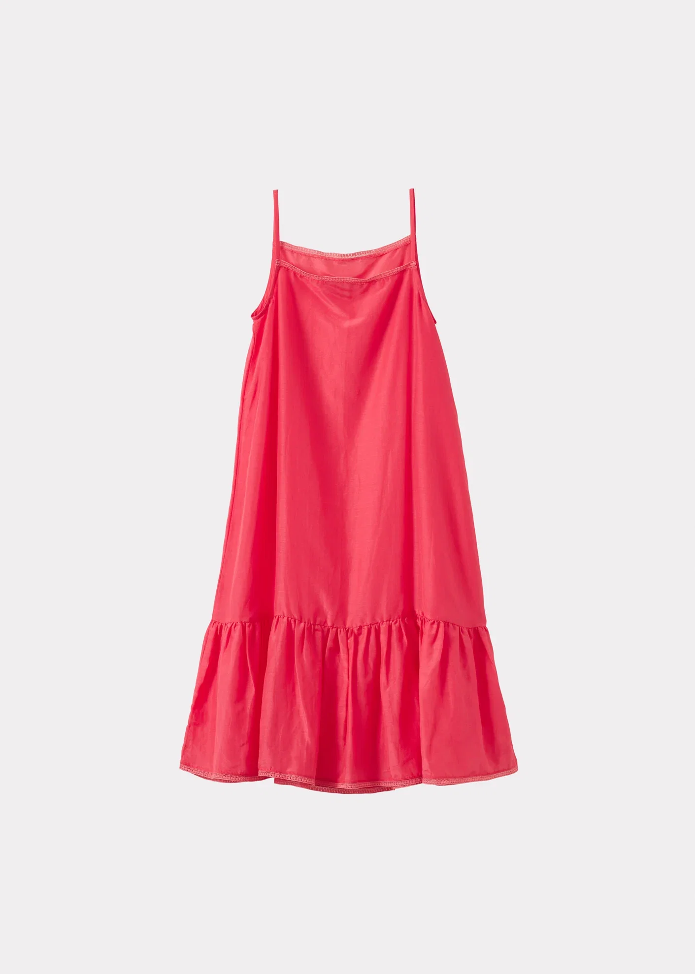 Image of GRAPE GIRL'S SILK SLIP DRESS - POPPY