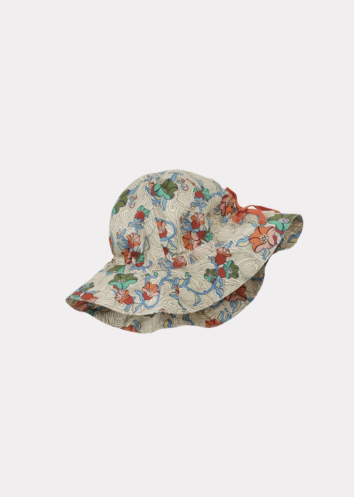Image of CADIA BABY SUN HAT - LIBERTY JUDY JANE PRINT