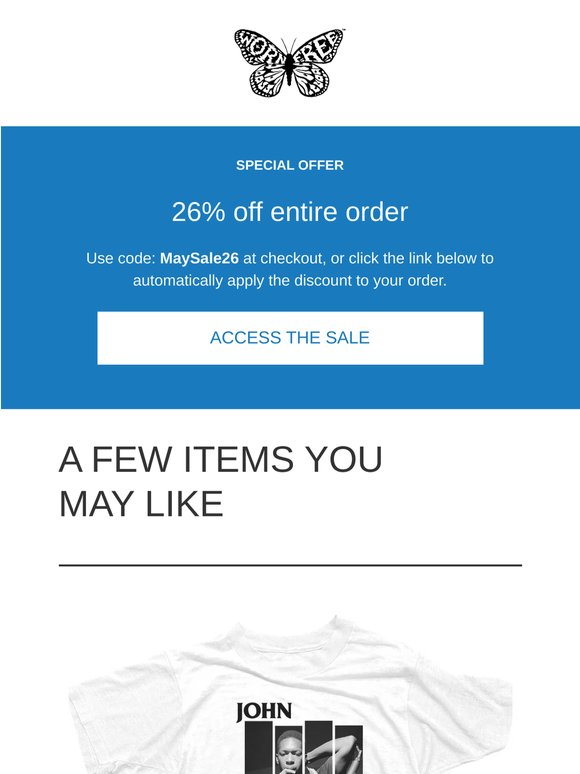 May Sale!