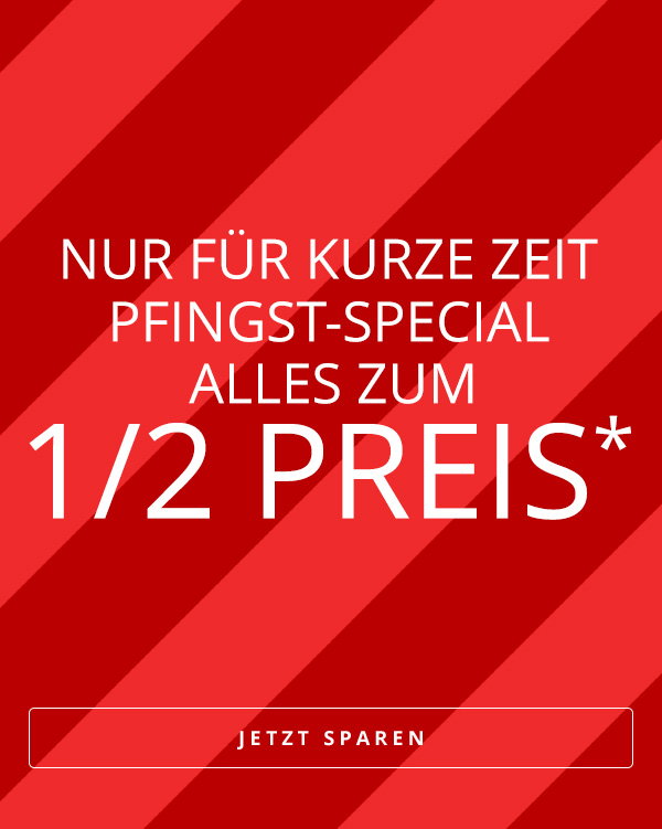 Alles zum 1/2 Preis 