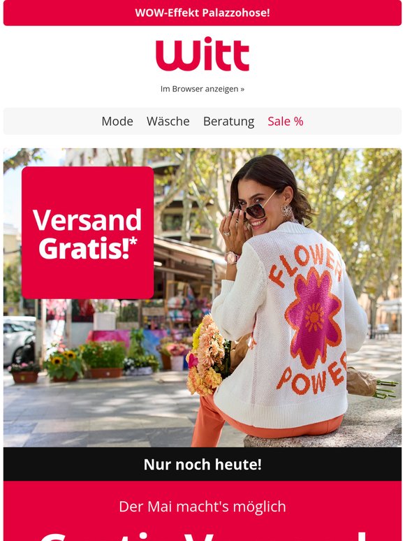 🚨 Letzter Tag für gratis Versand!
