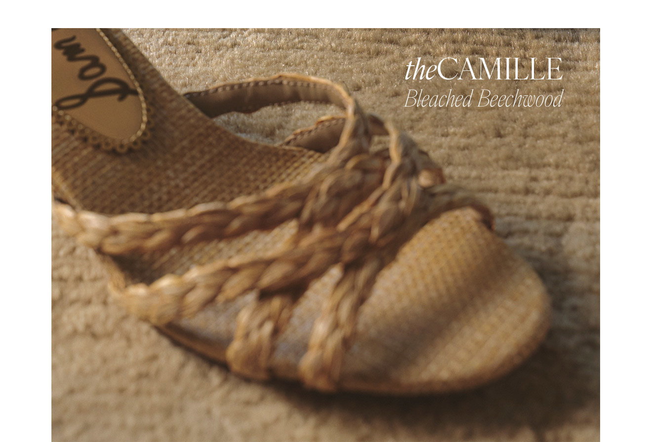 The Camille | Bleached Beechwood