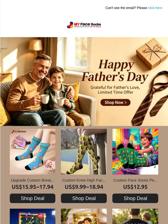 🥳🥳🥳Don't forget to get Dad something amazing!