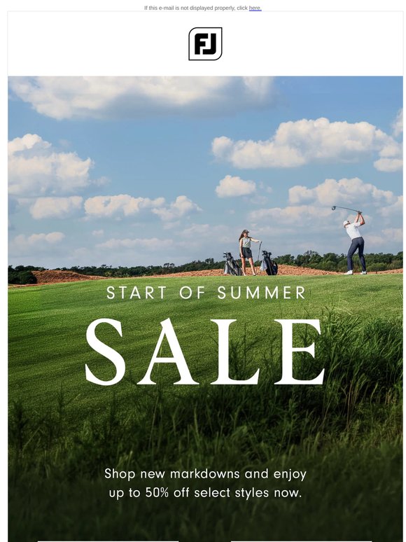 Sale Starts Now: Up to 50% Off