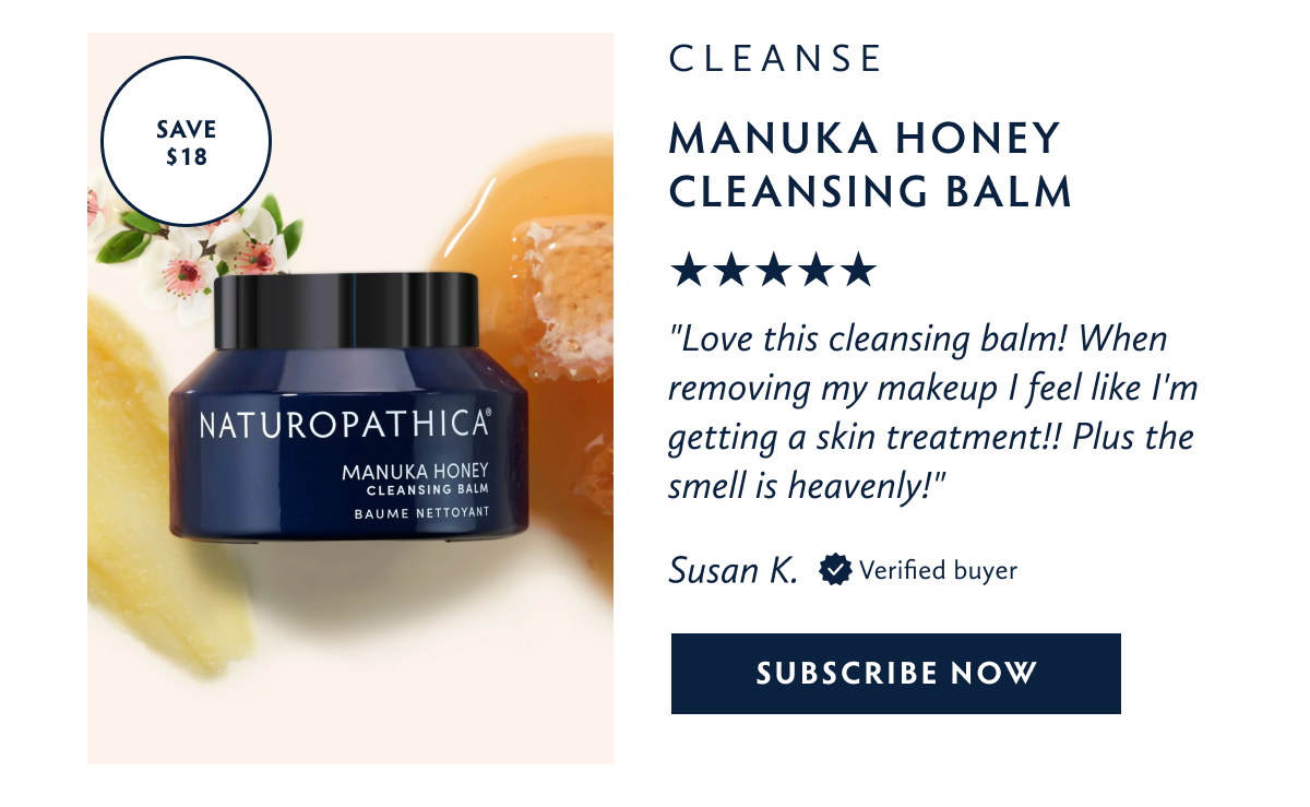 Manuka Honey Cleansing Balm
