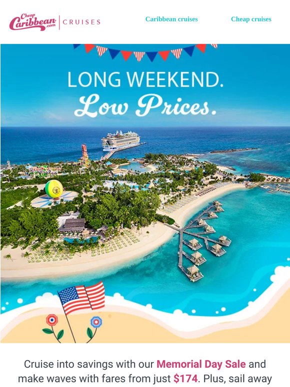 Memorial Day Sale: Activate vacay mode 🚨