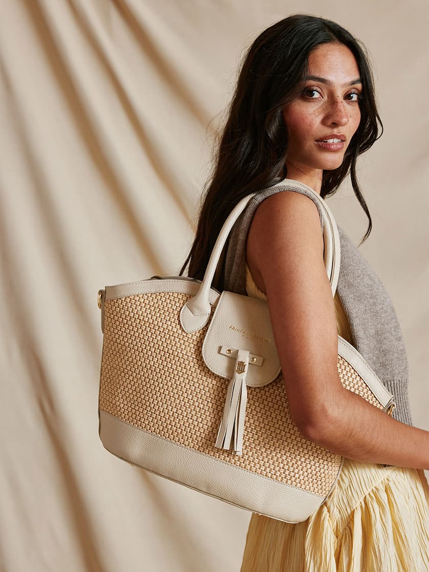 Windsor Stone Basket Handbag