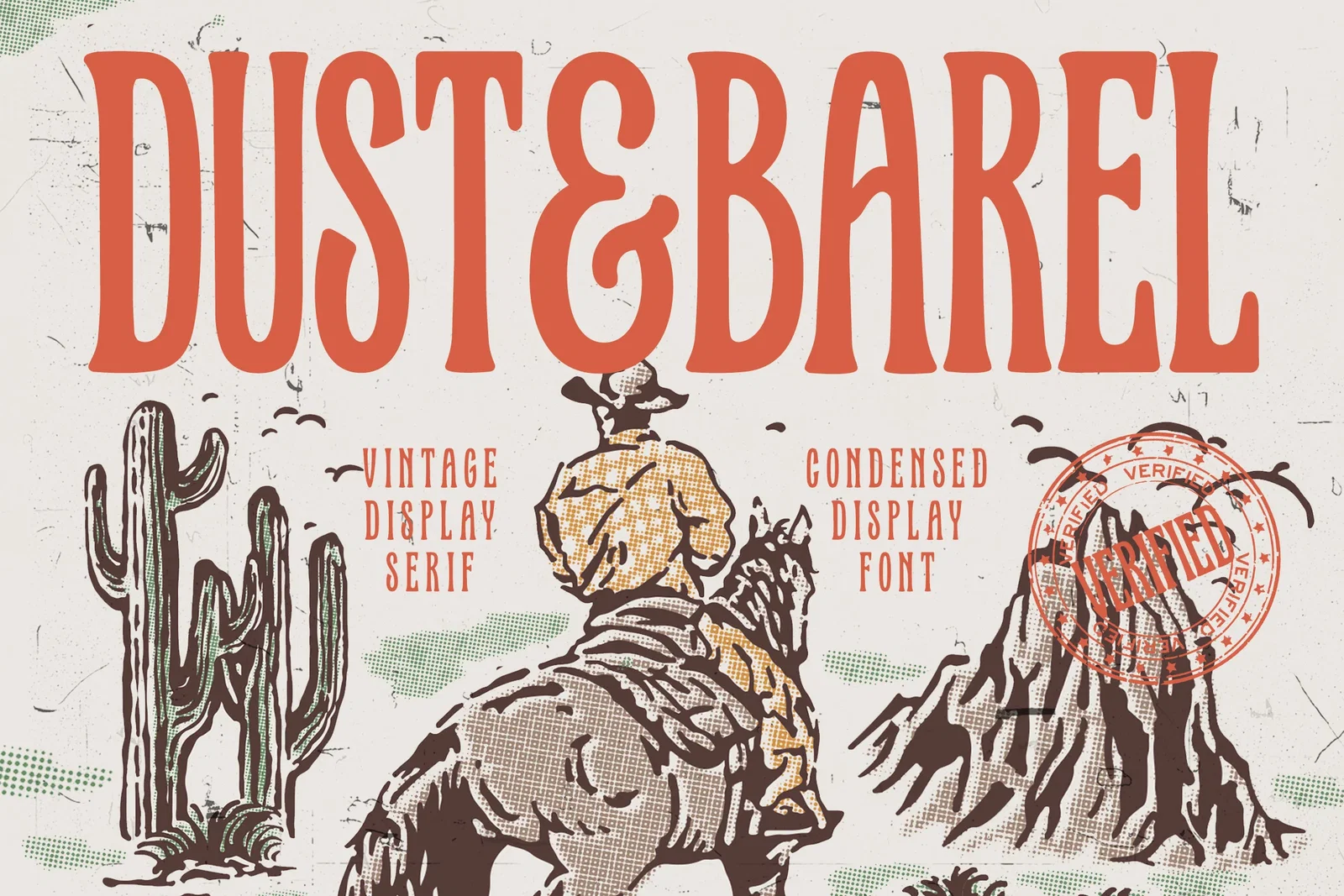 Dust And Barrel – Vintage Serif Display Font