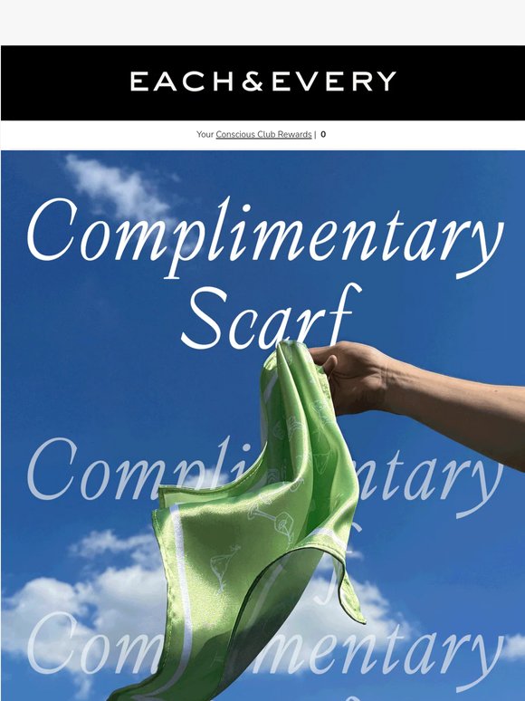 Exclusive: Claim Your Free Scarf Now