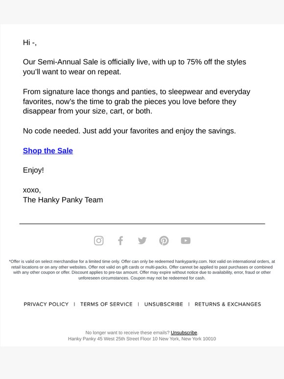 WAIT. Up to 75% off?