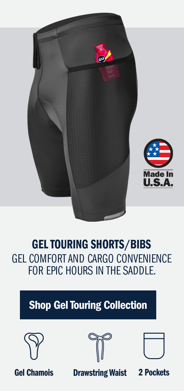 Gel Touring Bike Shorts