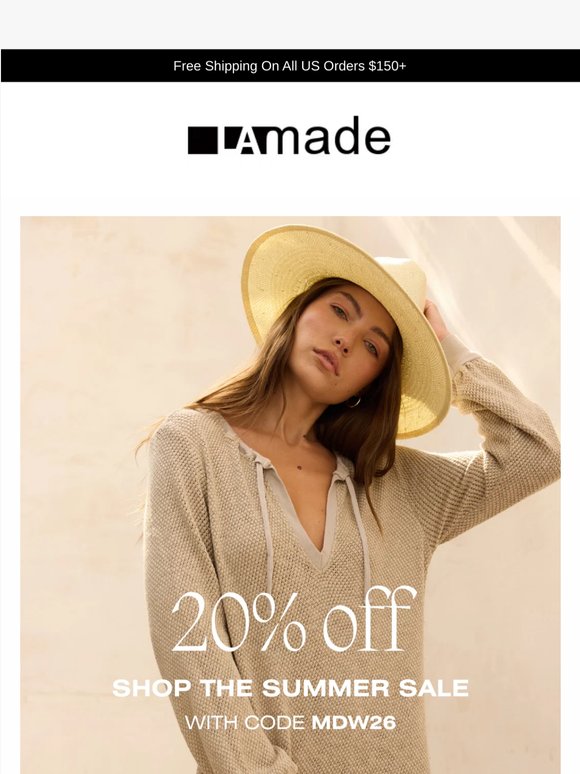 20% Off Sitewide Continues! 👀