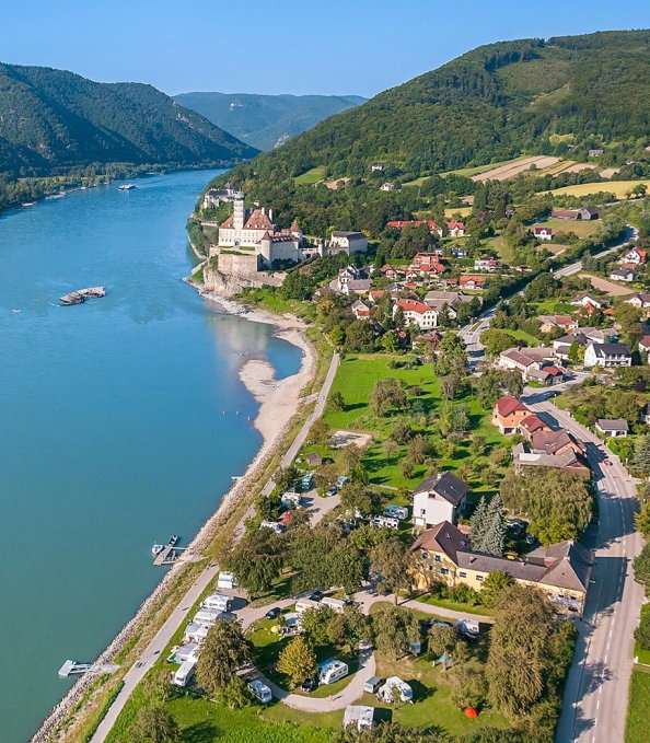 Landschaft Umgebung Donau