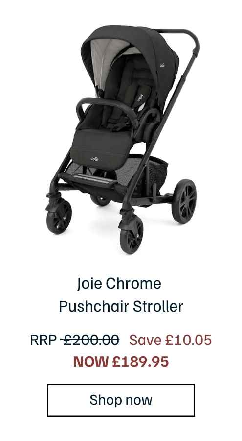 Joie Chrome Pushchair Stroller - Shale