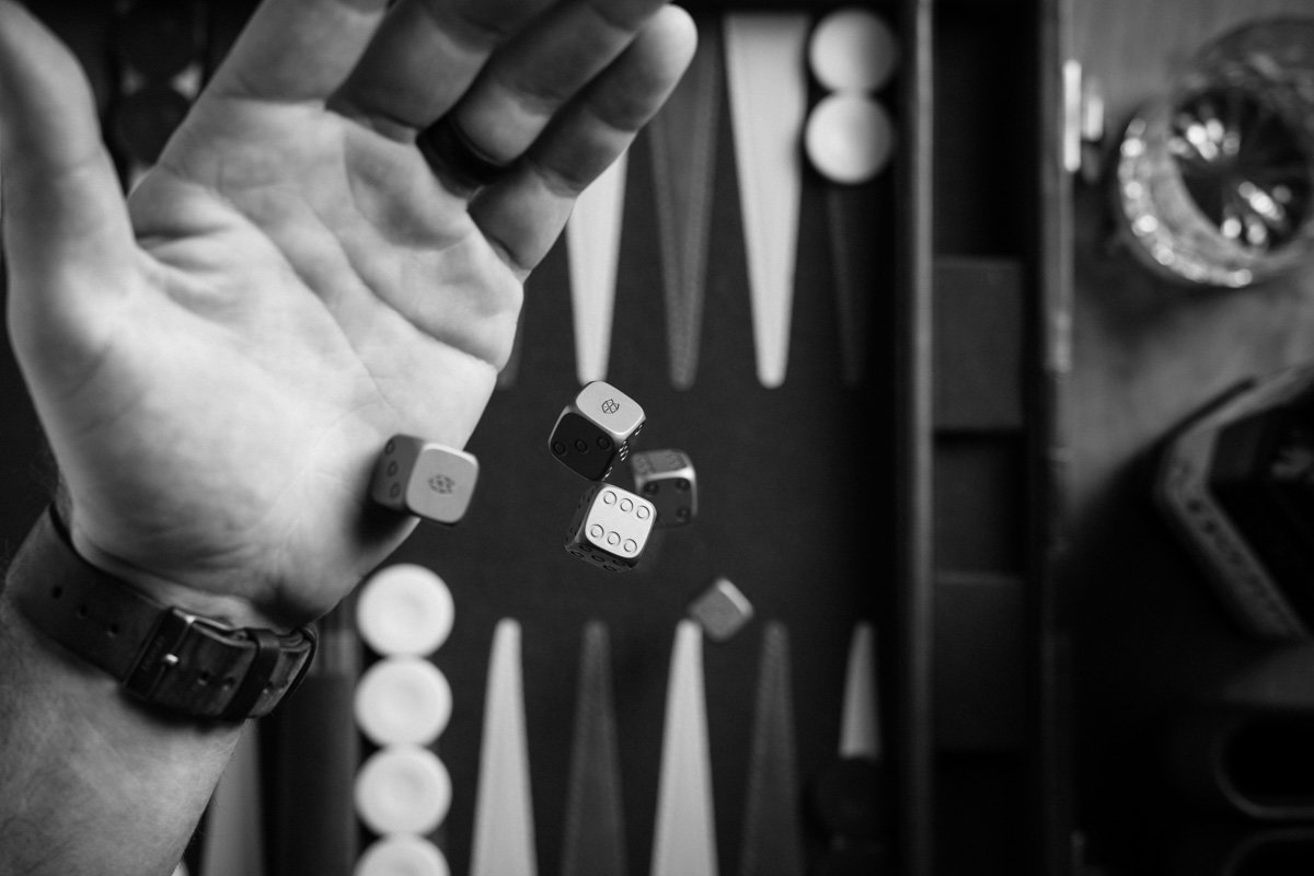Dice rolling out of hand