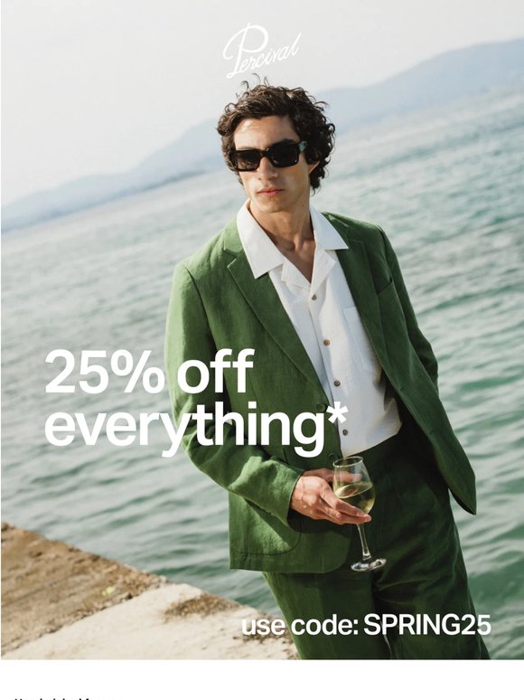 Just for you: 25% off your personal edit ✨