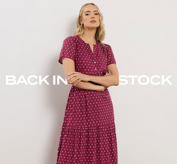 BACK IN STOCK