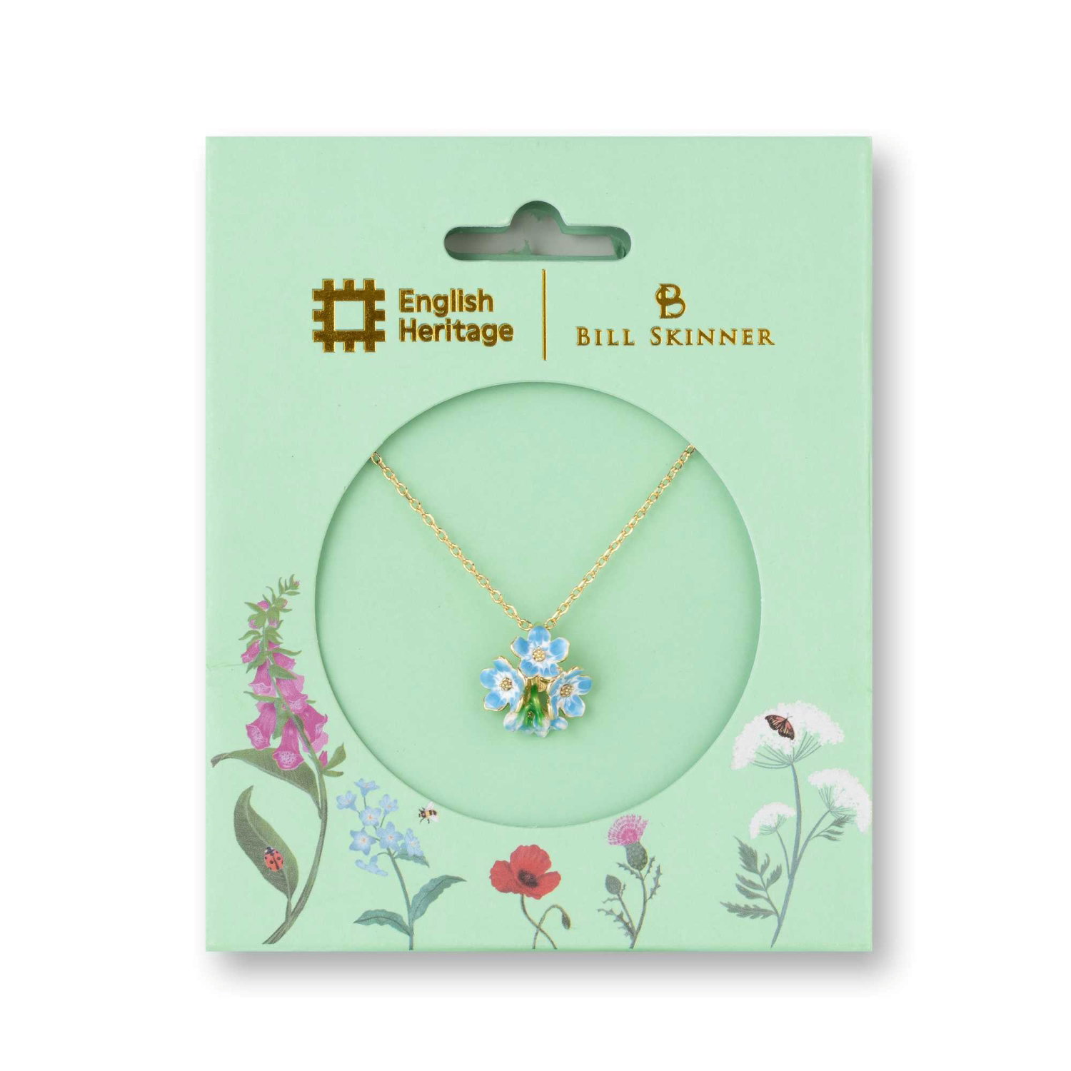 Forget Me Not Bill Skinner Pendant Necklace