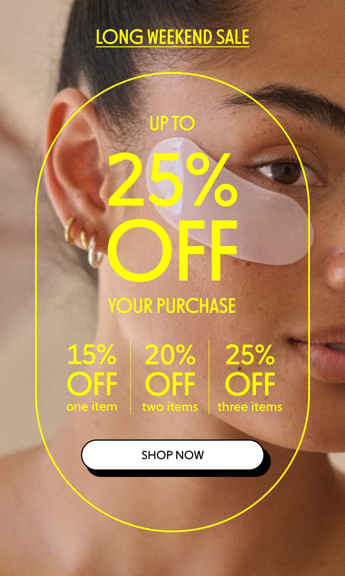 Long Weekend Sale