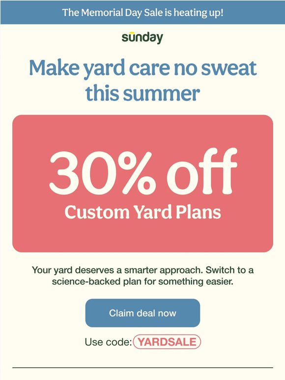 Yard Care Shouldn't Be Hard
