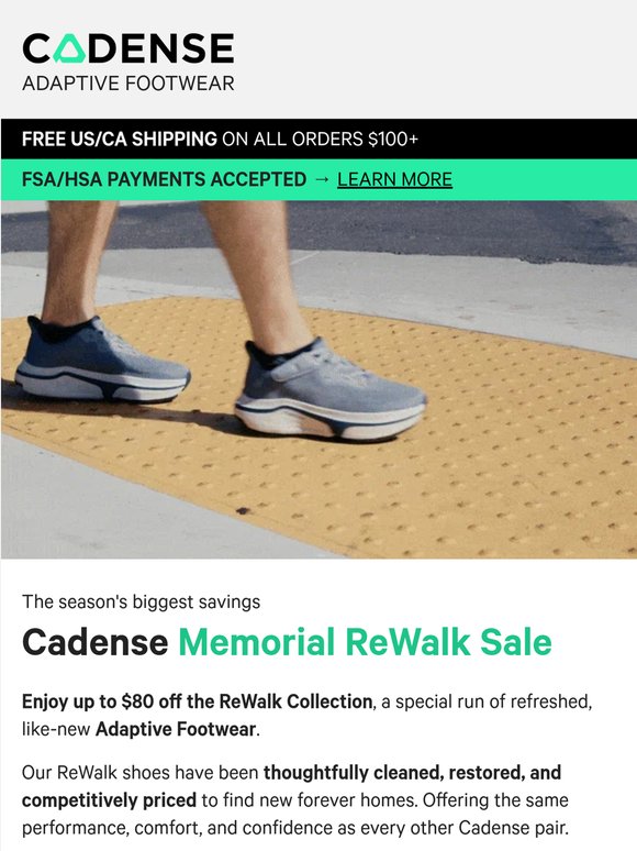 🇺🇸 Shop Now: Memorial ReWalk Sale