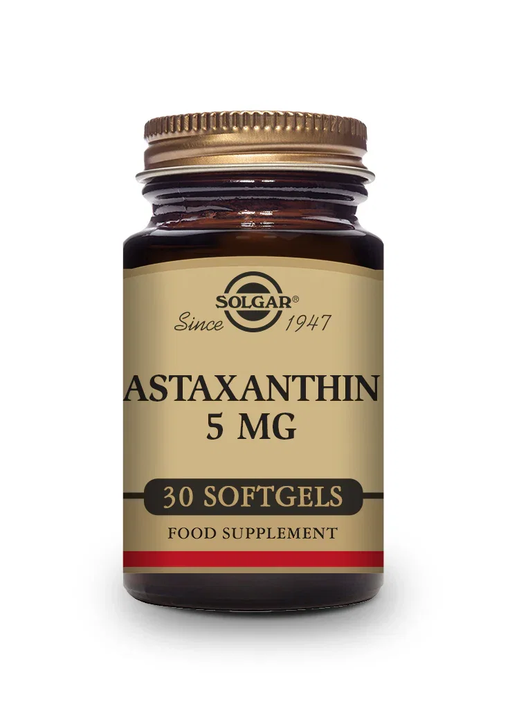 Solgar Astaxantina 5mg 30 cápsulas blandas