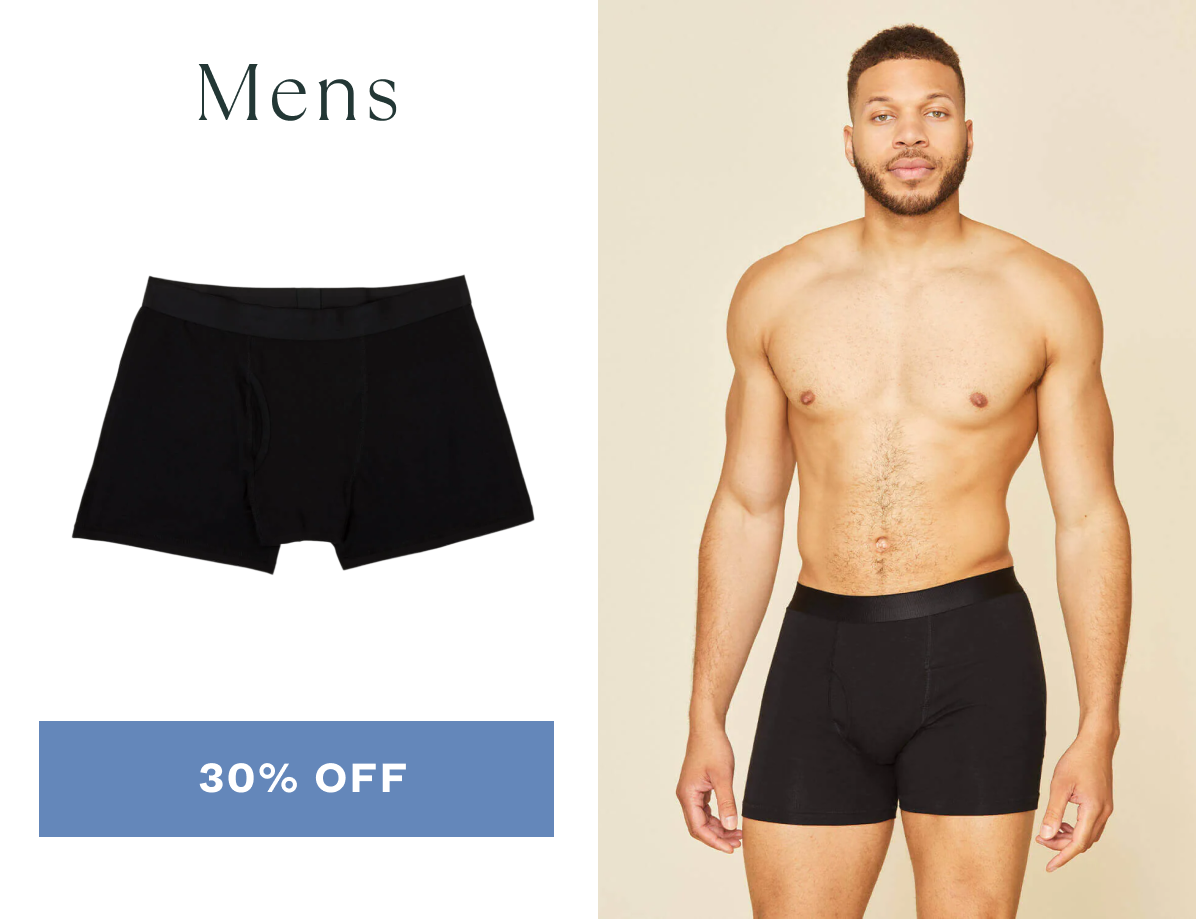 Man wearing Subset short in black. CTA: 30% Off