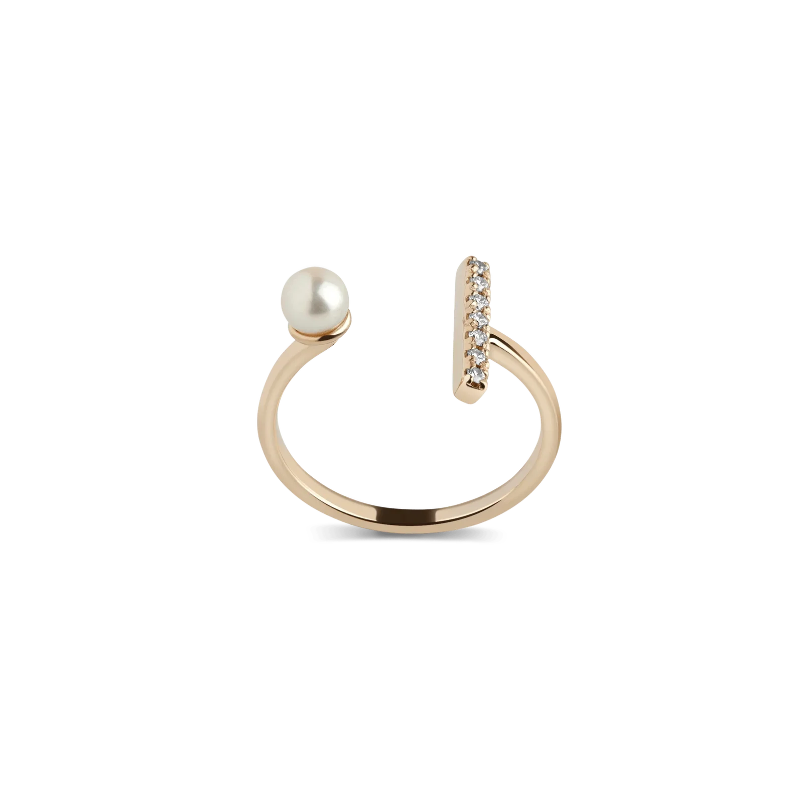 Archival Open Pearl Ring