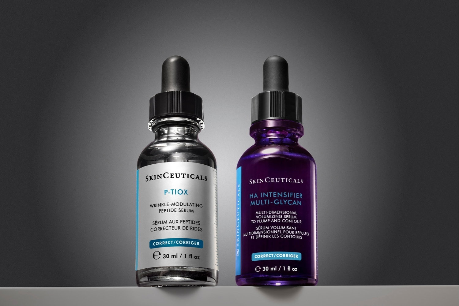 Le sérum P-TIOX et le sérum HA Intensifier Multi-Glycan