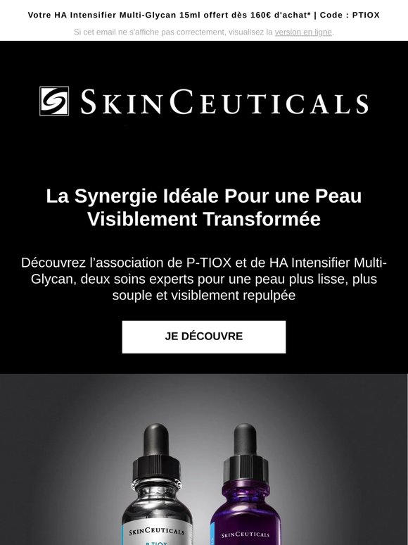 Nos soins experts, une routine ciblée